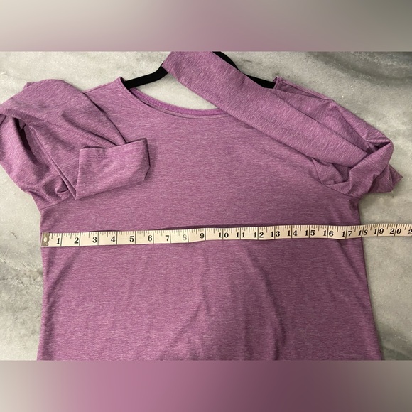 Eddie Bauer Relaxed Fit Purple Quick Dry Active Wear Long Sleeve Shirt Size M - Picture 12 of 12